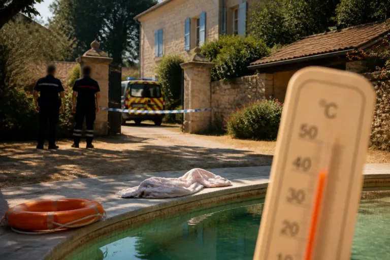 Barbizon : une femme de 78 ans décède dans sa piscine en pleine canicule