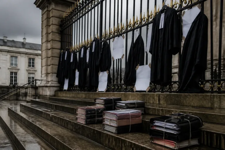 Deux-Sèvres: les avocats en « justice morte » contre la réforme pénale