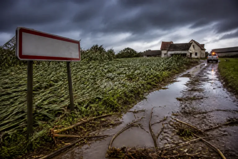 Sud de la Somme : orages violents à Rollot, cultures à terre et bilan en cours