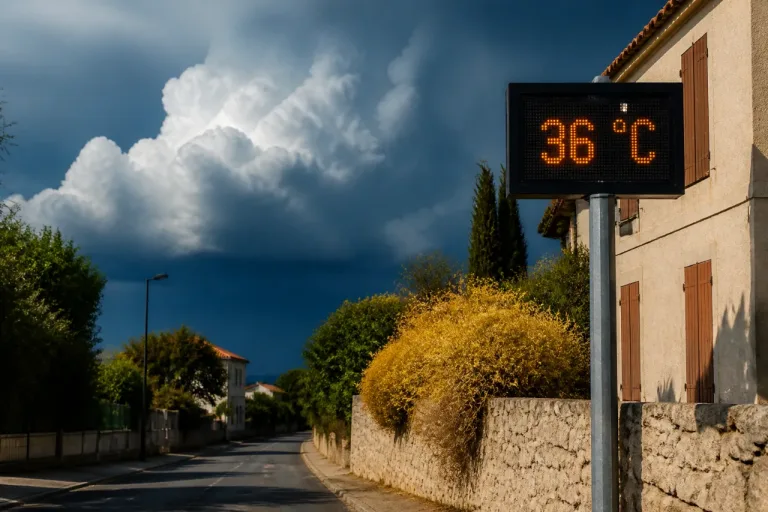 Var: canicule orange maintenue mardi, jusqu’à 36 °C et risque d’orages
