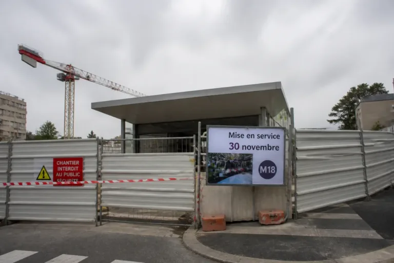 Ligne 18 du Grand Paris Express: mise en service repoussée au 30 novembre pour raisons de sécurité