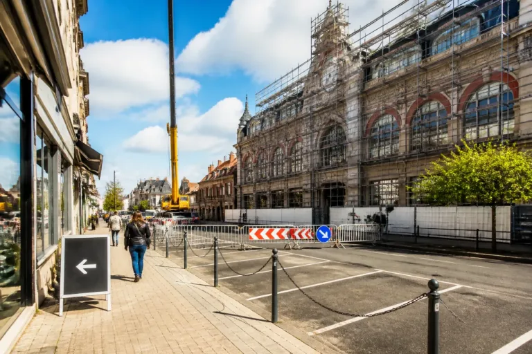À Alençon, le chantier de la brasserie La Renaissance pèse déjà sur les commerces voisins