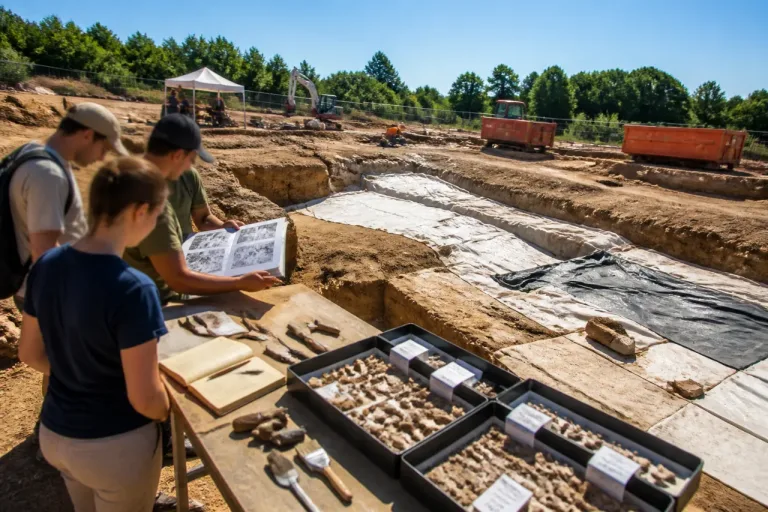 À Angeac-Charente, fouilles et bande dessinée rapprochent scientifiques et grand public