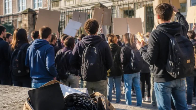 À Arras, des professeurs du lycée Guy‑Mollet mobilisés contre moisissures et pannes informatiques