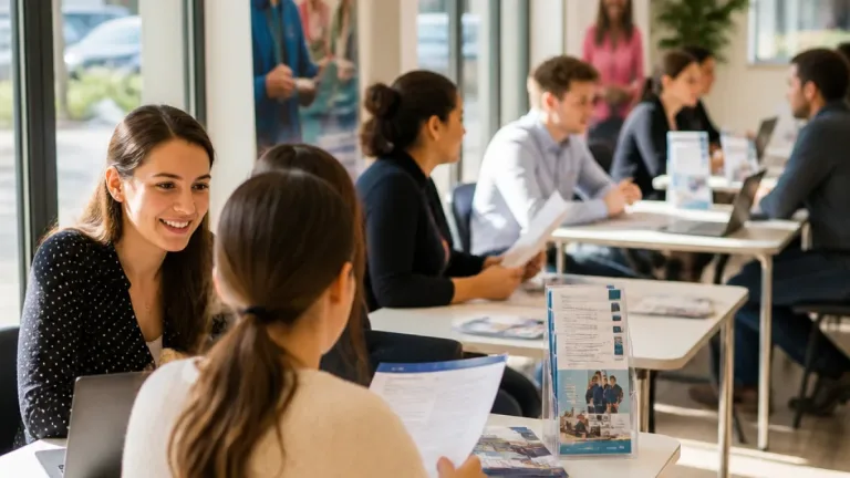 À Bagnols, des speed-datings pour rapprocher jeunes et formations en alternance