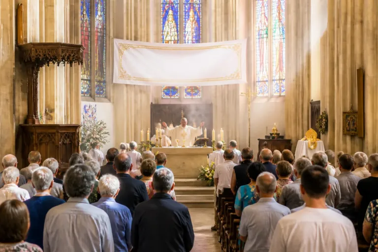 À Bar-le-Duc, la communauté catholique célèbre les 40 ans de l’abbé Bernard Paté