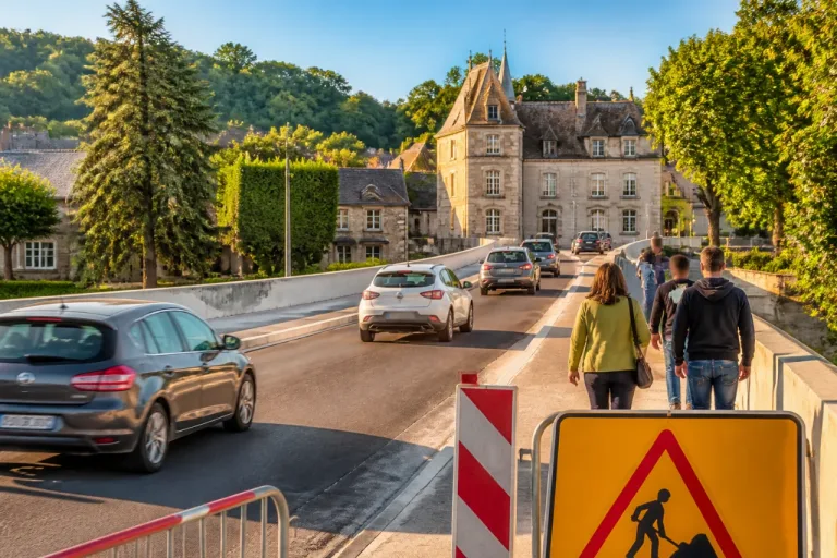 À Blessac, la réouverture de la digue de la RD17 met fin à des années de contraintes