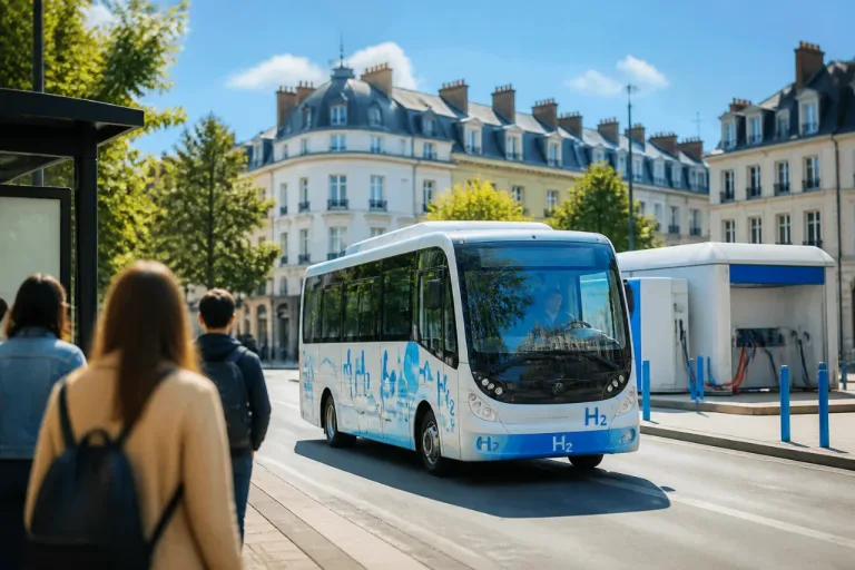 À Blois, Azalys va tester un minibus à hydrogène en conditions réelles