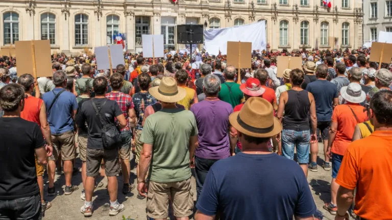 À Blois, plus de 200 manifestants alertent sur l’eau et l’avenir agricole