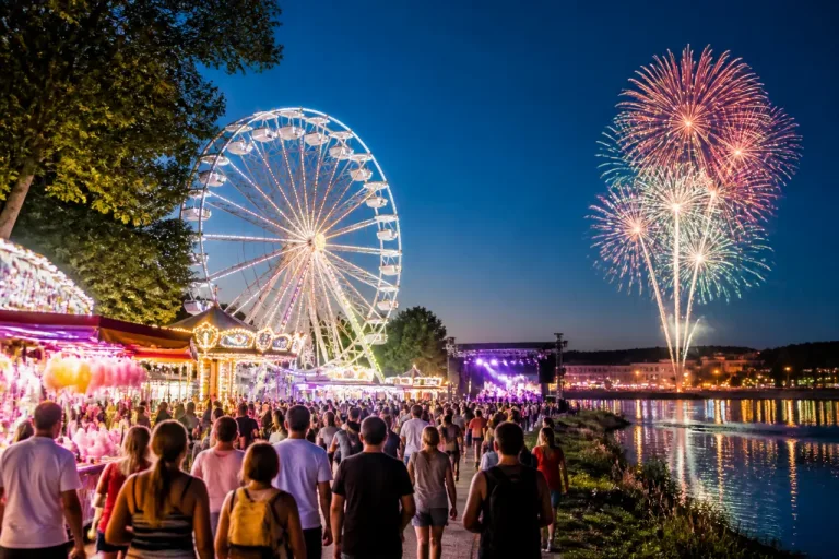 À Bressols, la fête du Tarn lance le week-end avec foraine, musique et feu d’artifice