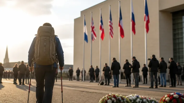 À Caen, un marcheur partira pour 700 km en hommage et défi personnel