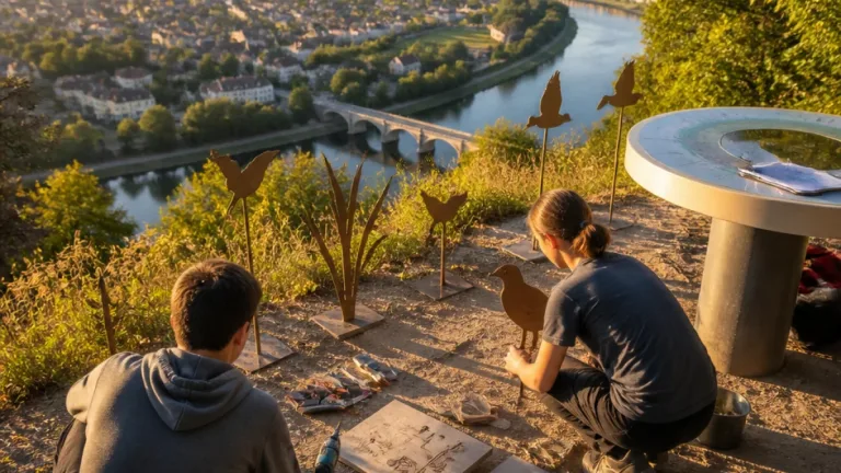 À Cahors, des jeunes outillent le Mont Saint-Cyr pour mieux lire la nature