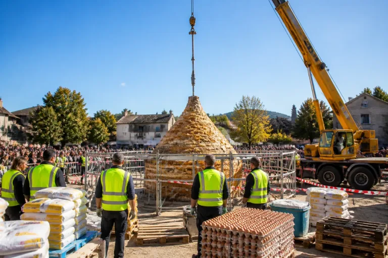 À Capelle, un gâteau à la broche géant pour un record du monde visé ce week-end