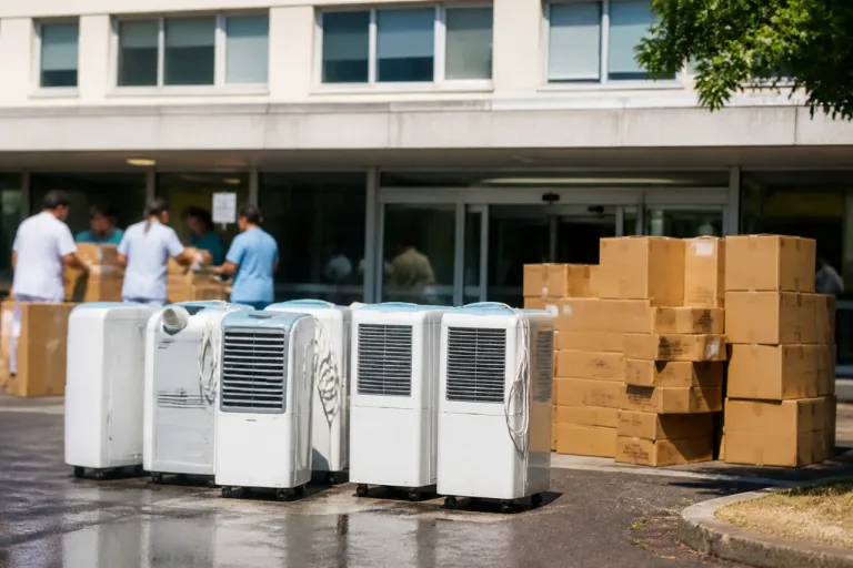 À Chauny, le personnel hospitalier lance un appel aux dons de climatiseurs face à la canicule