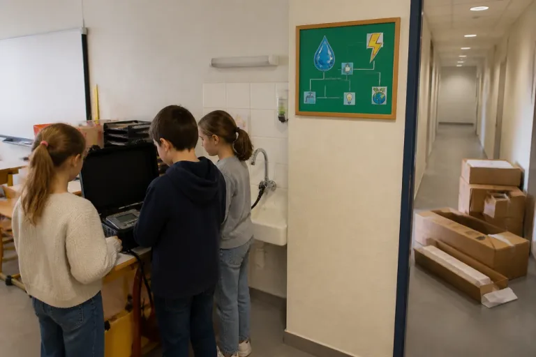 À Cholet, l’école Molière obtient le label E3D et engage 175 élèves dans la transition