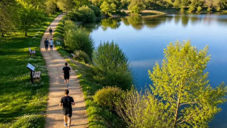 À Cholet, la Ribou’cle séduit randonneurs et coureurs par ses bords de lac et ses côtes