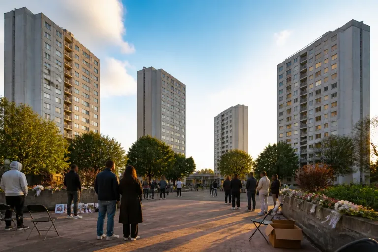 À Corbeil-Essonnes, émotion et souvenirs lors de l’au revoir aux tours des Tarterêts