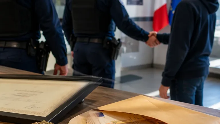 À Dijon, un garçon de 12 ans récompensé après avoir rendu 800 € retrouvés sur le chemin de l'école