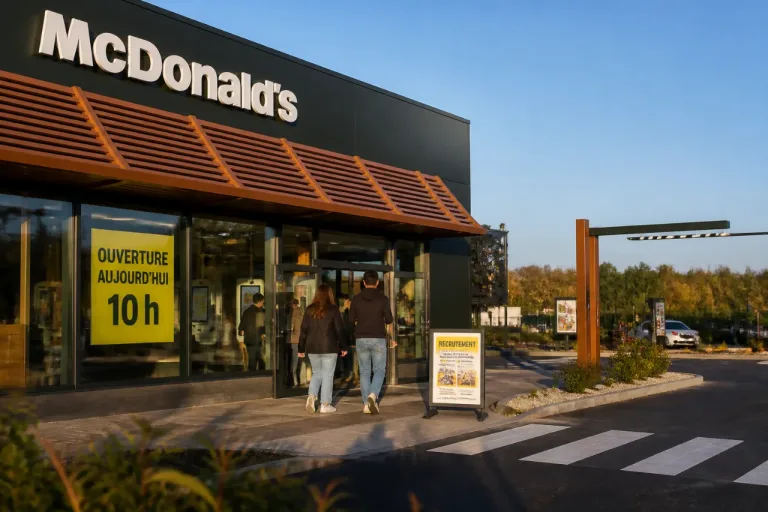 À Domfront-en-Poiraie, McDonald’s ouvre ses portes et crée trente postes