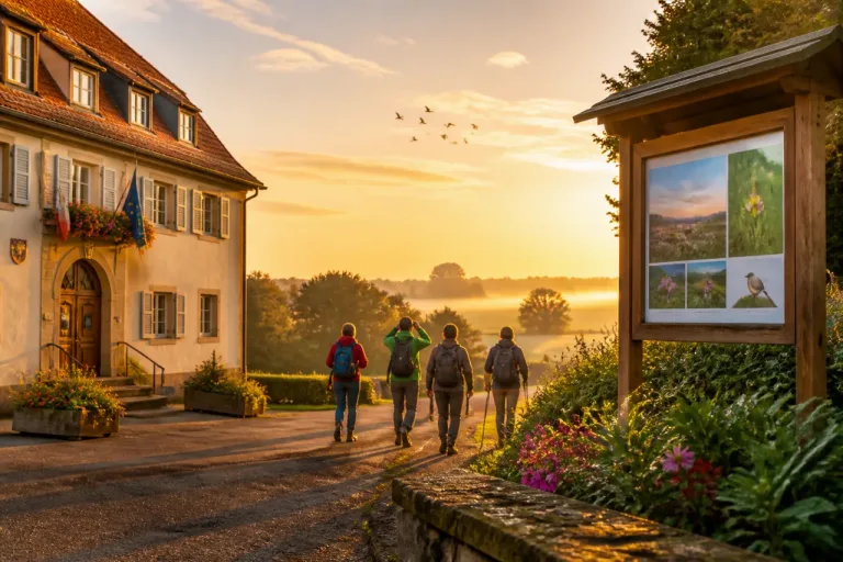 À Durningen, une balade à l’aube pour observer la nature réveillée