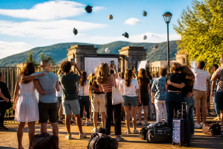 À Épinal, l'explosion de joie des lycéens au moment des résultats du bac