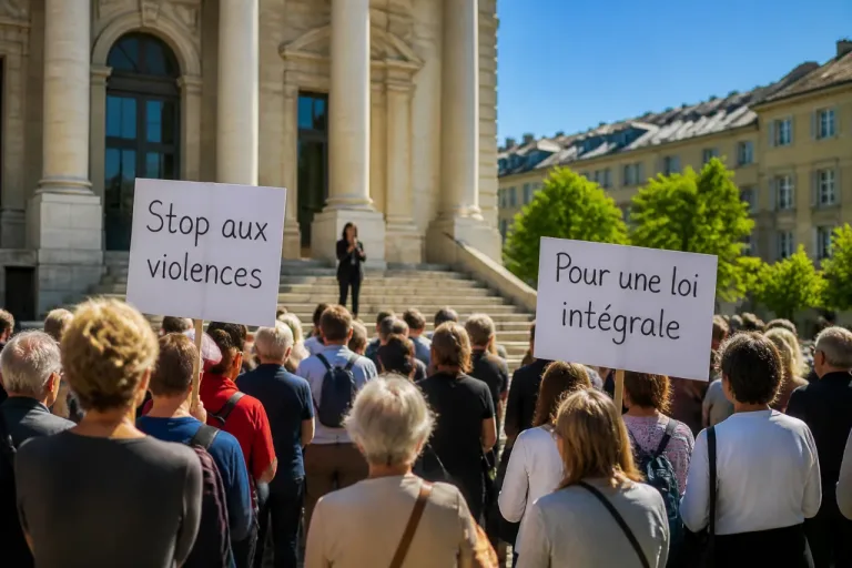 À Gap, une trentaine de personnes mobilisées contre les violences sexistes et sexuelles