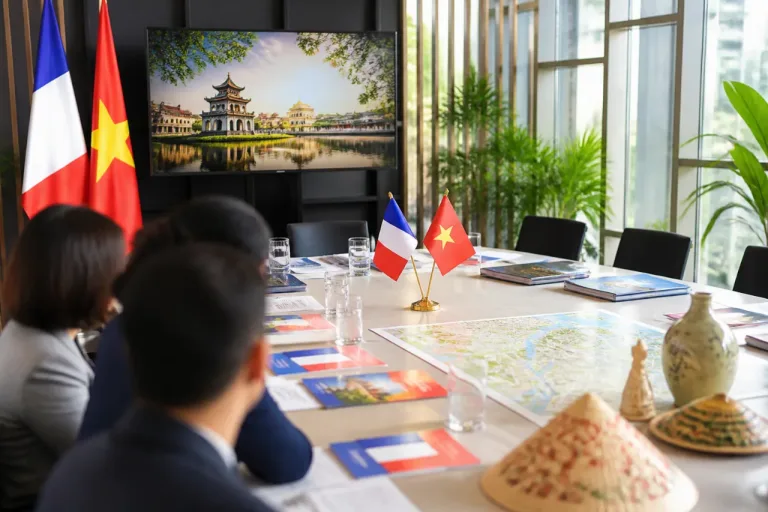 À Hué, Cergy réaffirme un cap de coopération culturelle et durable