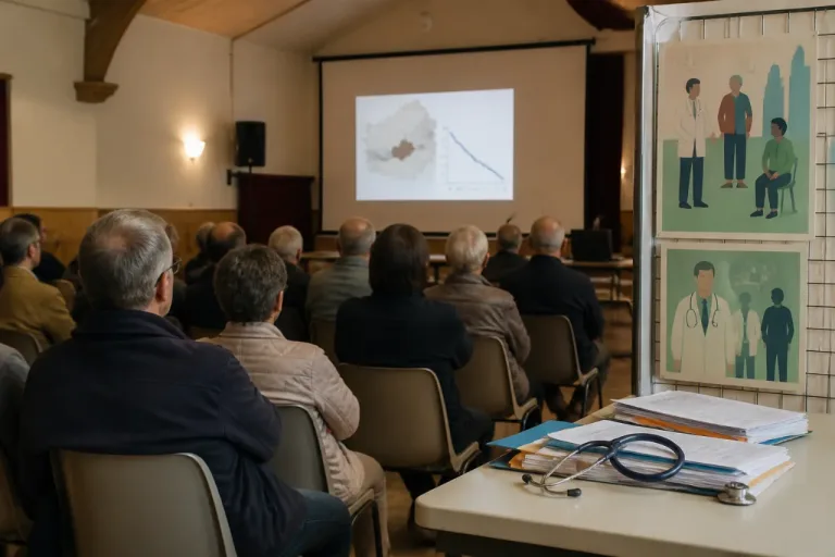 À La Faye, l’alarme se renforce sur la pénurie de médecins en Charente