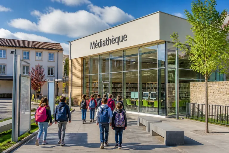 À La Machine, une nouvelle médiathèque au cœur du quartier scolaire