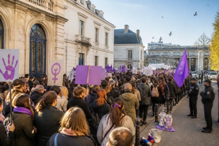 À La Roche-sur-Yon, près de 200 personnes mobilisées contre les violences sexuelles