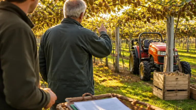 À Lalinde, un producteur de kiwis mise sur le parrainage pour transmettre son exploitation