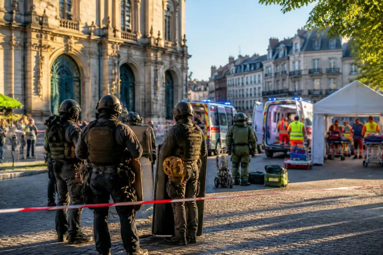 À Limoges, un exercice grandeur nature teste la réponse à une tuerie de masse