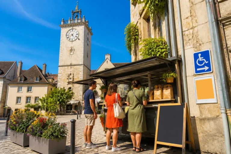 À Lons-le-Saunier, la Tour de l’Horloge reprend vie avec l’APEI et un point de vente solidaire