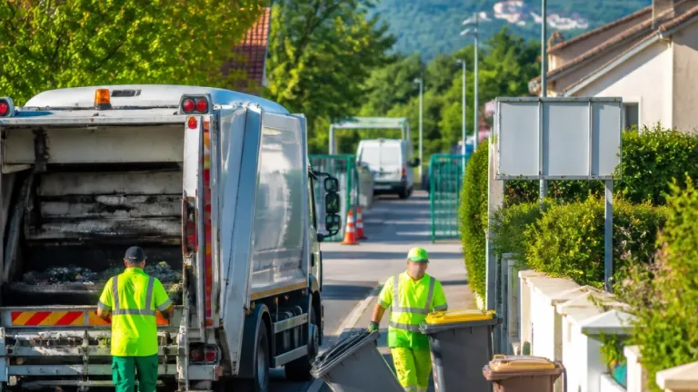 À Lons-le-Saunier, les agents du Sictom : douze tournées quotidiennes pour garder la ville propre