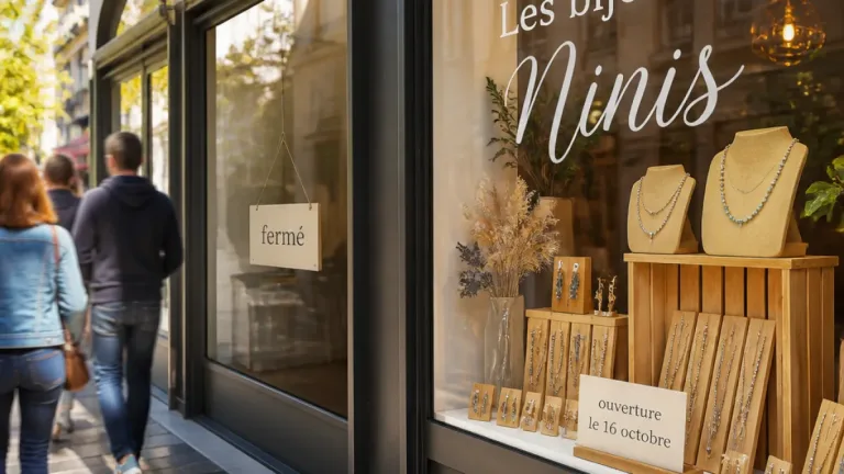À Lons-le-Saunier, une créatrice lance « Les bijoux de Ninis » dans la galerie Lecourbe