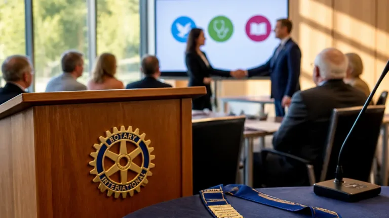 À Lons-le-Saunier, une première au Rotary : Isabelle Arnal prend les rênes