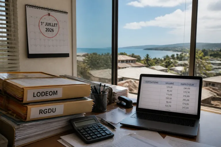 À Mayotte, la LODEOM s’applique dès le 1er juillet: les entreprises doivent arbitrer avec la RGDU