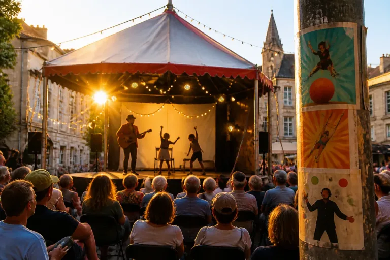 À Mende, le cirque « Tant Bien Que Mal » mêle rire et peine au festival De Rue