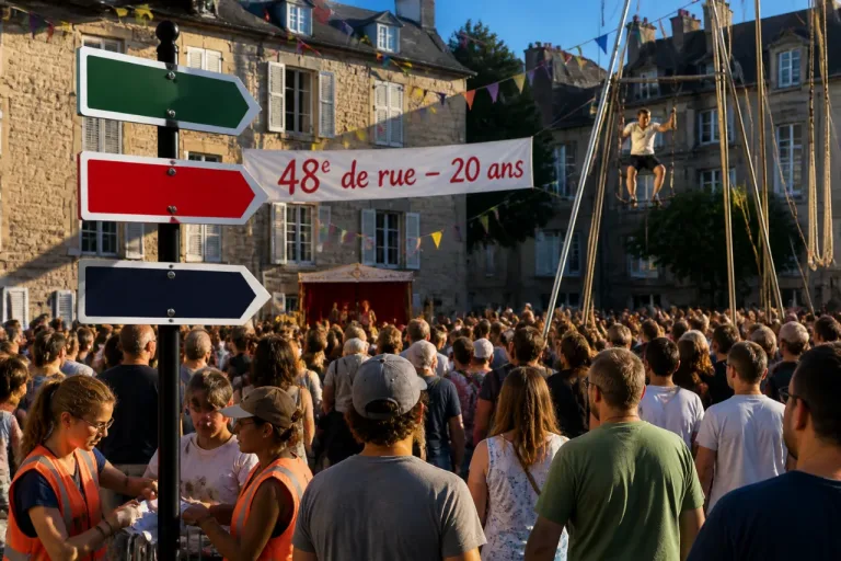 À Mende, le festival 48e de rue marque ses 20 ans avec une édition foisonnante