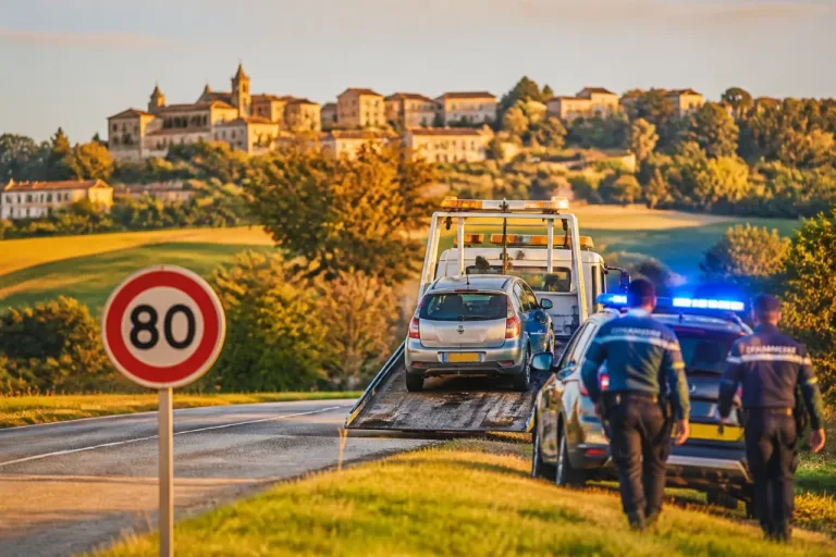 À Monflanquin, un conducteur flashé à 156 km/h sur une route limitée à 80 : permis retiré