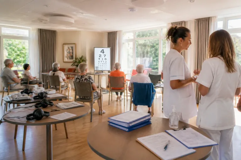 À Moulins, un dépistage gratuit de l’audition et de la vue pour les seniors démarre en ville