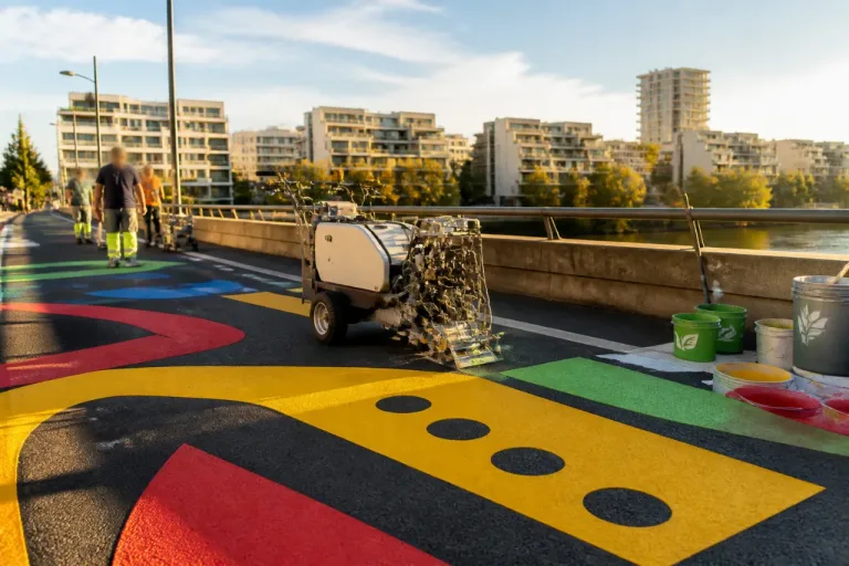 À Nancy, le pont des Fusillés se pare d’une signalétique artistique et écologique