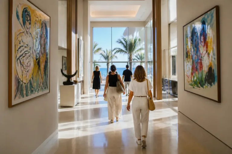 À Nice, trois hôtels ouvrent leurs salons à 4 artistes locaux tout l’été, gratuitement