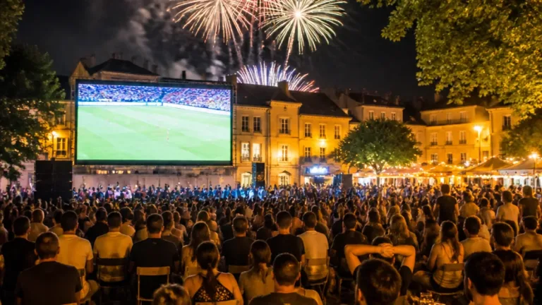 À Niort, la demi‑finale et le feu d'artifice ont transformé la Brèche en grande fête populaire