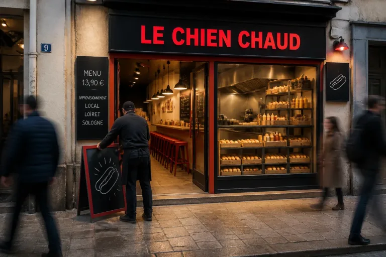 À Orléans, Le Chien Chaud ouvre sa première « niche » et muscle la street-food locale