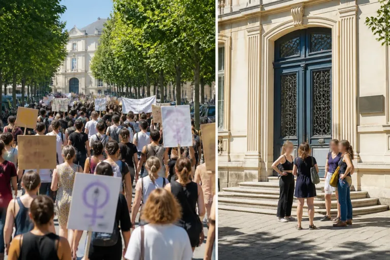 À Périgueux, 120 personnes réclament « une loi intégrale » contre les violences sexistes et sexuelles