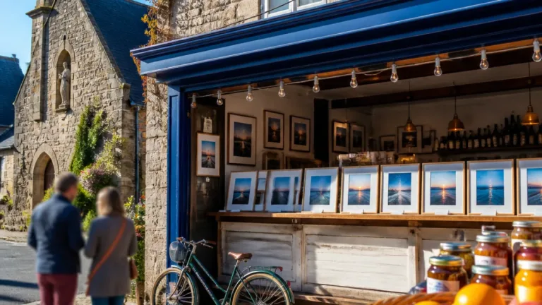 À Perros-Guirec, une épicerie fine accueille la première expo photo d’une jeune artiste