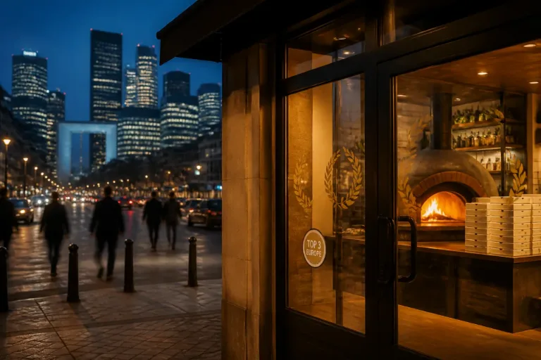 À Puteaux, Imperfetto grimpe sur le podium européen des pizzerias