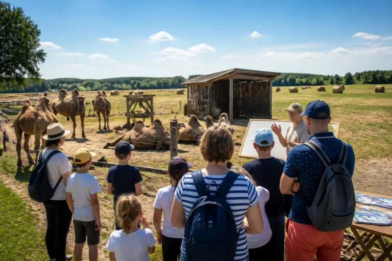 À Riaucourt, visite estivale au royaume des dromadaires