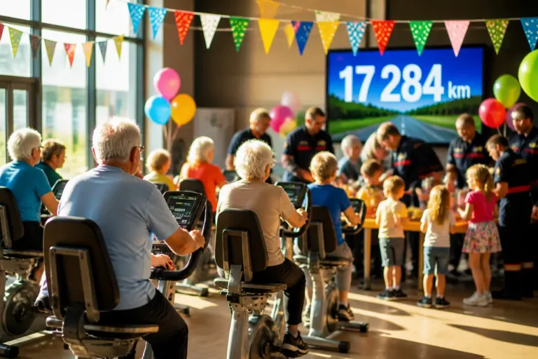 À Saint‑Amour, l’Ehpad a parcouru le Tour de France... à vélo d’appartement et a fédéré tout un territoire